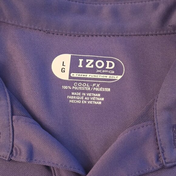 Izod Mens Extreme Function Cool FX Golf Polo. - Picture 3 of 3